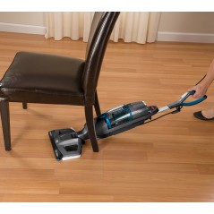 BISSELL Vac & Steam 1977N - Efficient Steam Vacuum Cleaner, 0.95L, Blue/Titanium - Transform Your Cleaning!